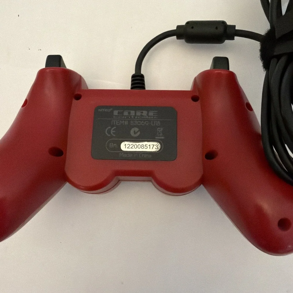 Lot (6) USB Wired Controllers PS3 Nyko Gigaware RadioShack Afterglow Untested